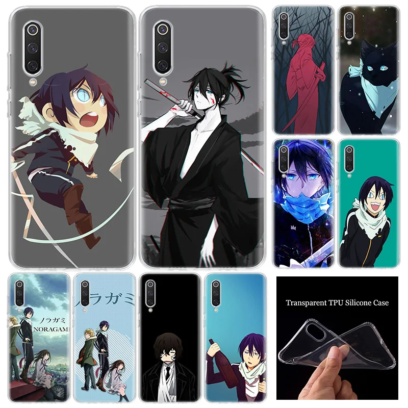 Японский Yato Noragami аниме искусство силиконовый мягкий чехол для телефона Xiaomi Note 10 Mi