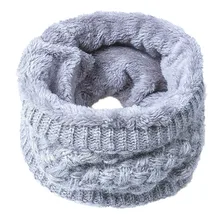Модные зимние шарфы для женщин; Детский шарф; шарфы-кольца для мальчиков и девочек; шейный платок; теплые зимние аксессуары для шеи; женский шарф