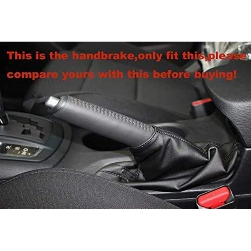 Hand Brake Cover Car Gear Handbrake Protective Cover Automatic Handbrake Handle Cover for Mazda CX-5 2013-2014 Mazda 3 Axela 2014- gear head cover