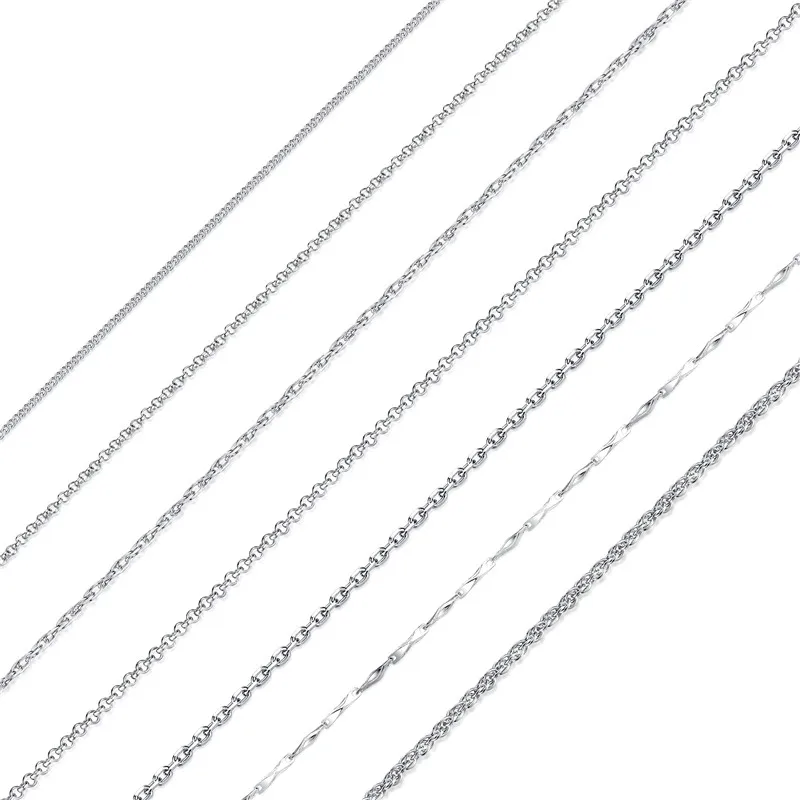 Ожерелье цепочка женское из серебра 925 пробы с застежкой лобстером|necklace chain|fashion necklacenecklace fashion |