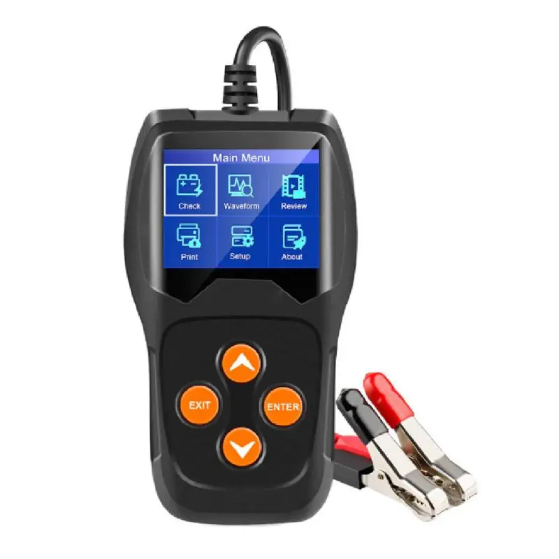 

KW600 Car Battery Tester LCD Display 100 to 2000CCA 12V Auto Load Analyer Tool