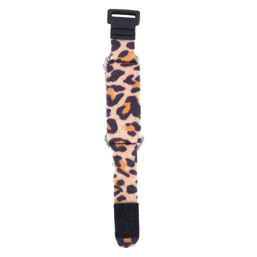 Leopard print 20x2. Регулируемый Натяжной лад обертывания FretWrap гитара басовая струна Muter части Струнные инструменты аксессуары - Цвет: Leopard print 20x2.