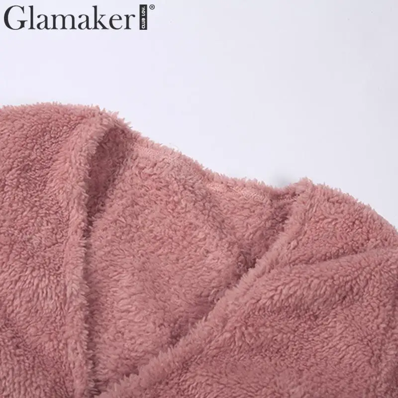 Glamaker, розовый, два комплекта, v-образный вырез, длинный рукав, весеннее платье для женщин, высокая талия, облегающее платье, сексуальные, элегантные, вечерние, для клуба, платье