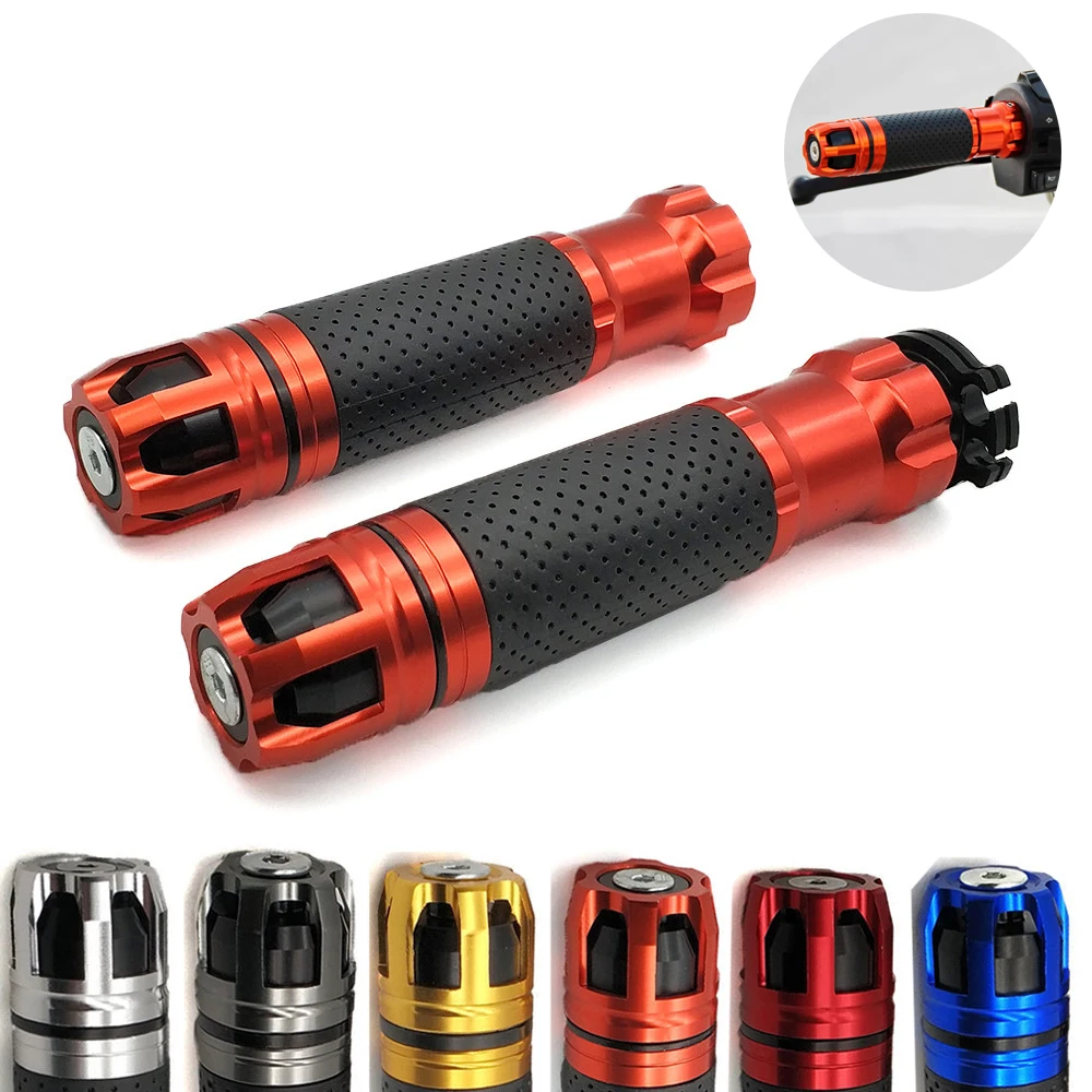 Universal 22 24MM CNC Motorcycle handle Bar Grips handlebar Ends For Honda Hornet 250 CB 599 600 CB919 CBR600 F2 F3 F4 F4i VF750