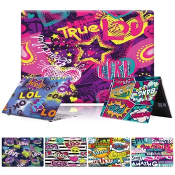 

New Hard Shell Anti-fall Laptop Case for HUAWEI MateBook X Pro 13.9/MateBook 13/14/MateBook D14/D15 with Graffiti Art Series