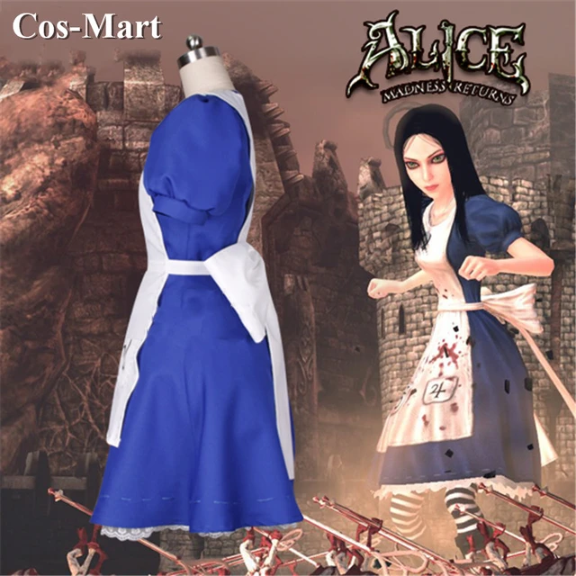 New Alice Madness Returns Cosplay Costume Alice Steam Dress Outfit  Halloween Party Costumes for Women Free Shipping - AliExpress