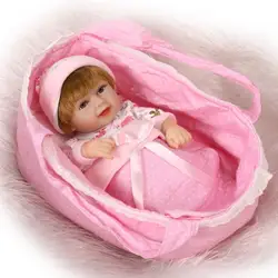Sac de couchage en Silicone de haute qualité, poupée Reborn, modèle européen et américain, petite poupée, cadeau de bain, AA50DT 