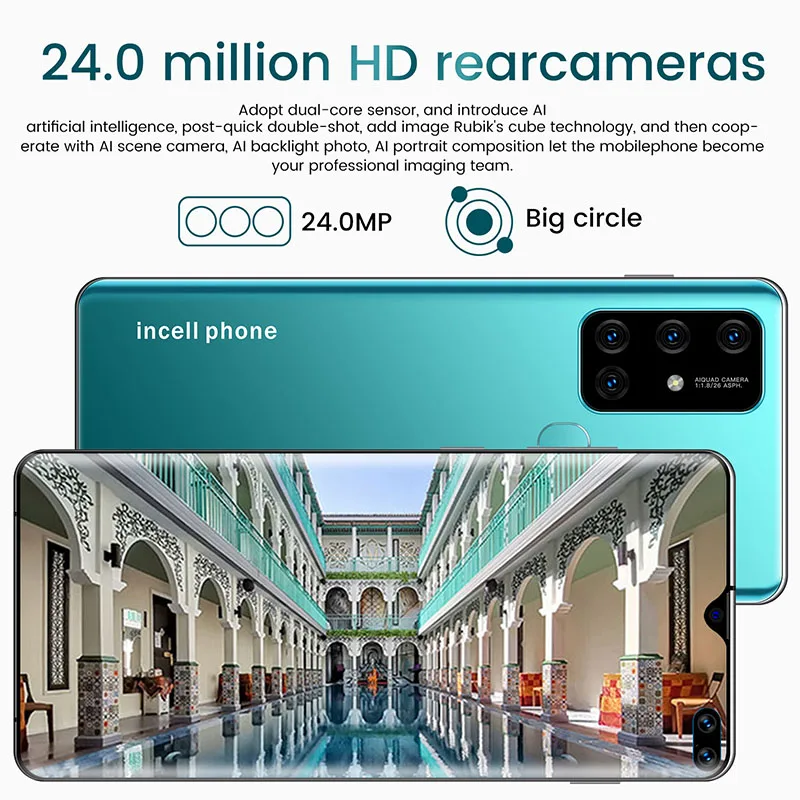 R30 Pro Smartphone 6.8 Inch 16+32MP 5000mAh Full