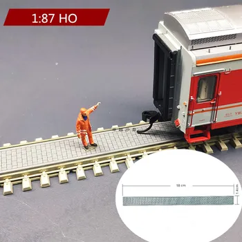 1:87 HO Scale Train Model Railroad Railway Accessories for Sand Table Toys S128