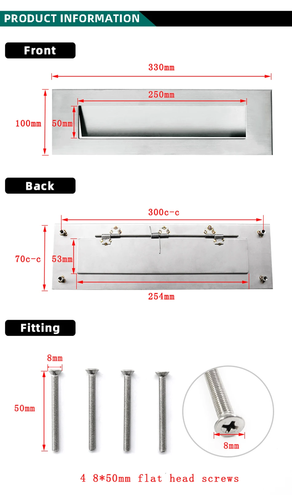 House-Mail-Box-Letter-Plate-for-Outdoor-House-Hotel-Door-Address-Plaque-Mailbox信箱口详情图_12