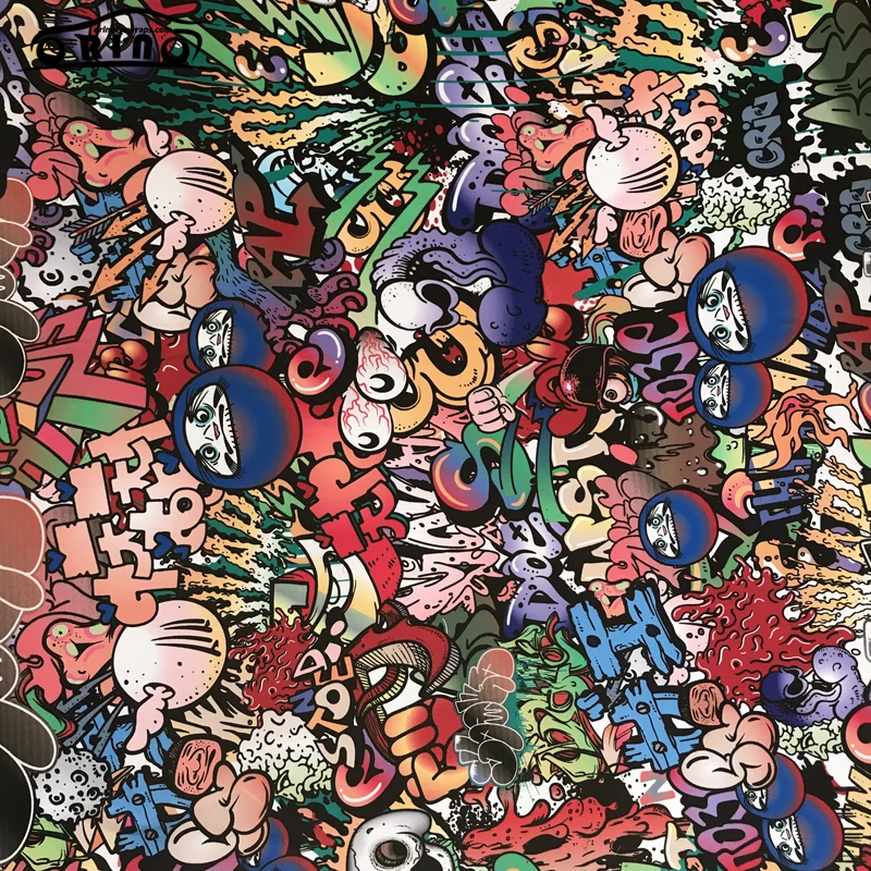 Sticker Bomb Wrap Film Sticker-3