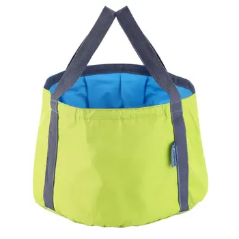 

10L Portable Outdoor Foldable Folding Camping Fishing Washbasin Basin Bucket Bowl Sink Washing Bag Hiking Water Pot Light Weight