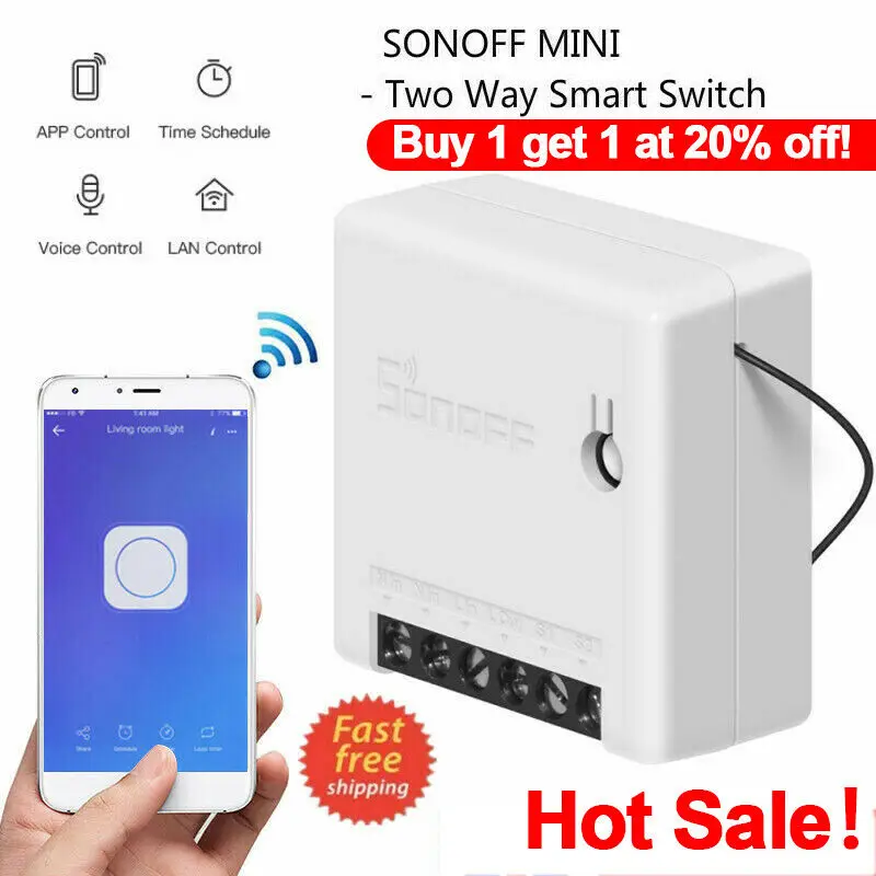 Diagram 2 3 5 6 8 10pcs Sonoff Mini Two Way Intelligent Wifi Diy