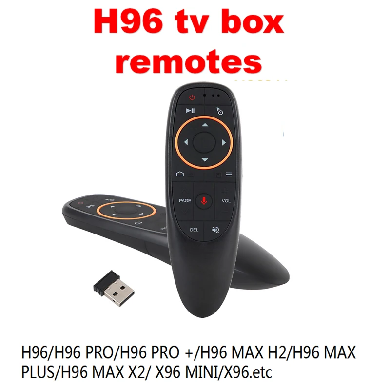 Пульт дистанционного управления для H96 Android tv box пульт дистанционного управления/Голосовое управление H96/H96 PRO+/H96 MAX H2/H96 MAX PLUS/H96 MAX X2/X96 MINI и т. д
