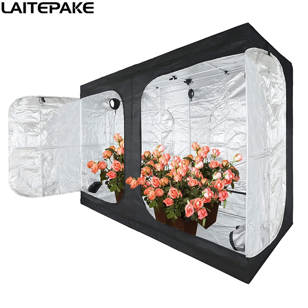Grow Tent Growbox 600D Waterproof Reflective Oxford Cloth Tent For Led Light Greenhouse Indoor Garden Seed Flower Plant Growing