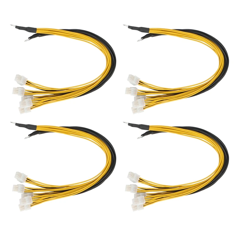 6Pin Connector Server Power Supply Cable PCIe Express for Antminer S9 S9I Z9 P3 P5 Support Miner PSU | Компьютеры и офис