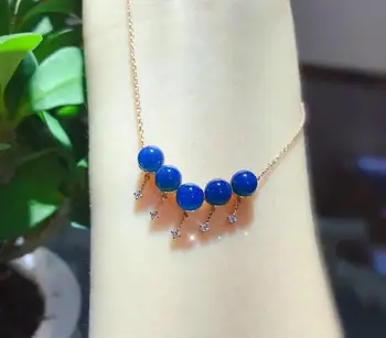 

ECHSUN pure natural amber broken particle diamond tassel 18k gold gemstone pendant women's jewellery handmade retail and wholesa