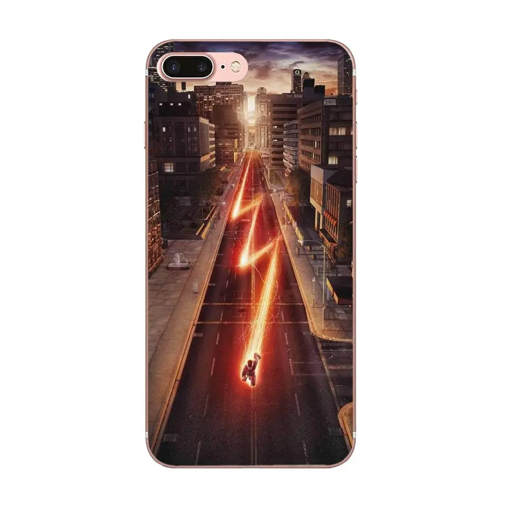 Для Apple iPhone 4 4S 5 5C 5S SE 6 6S 7 8 Plus X XS Max XR мягкий TPU новое поступление Супергерои Вселенной DC флэш Барри Аллен ТВ серии