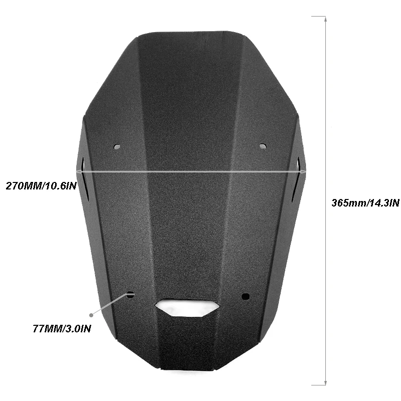 For Honda XADV 750 X-ADV X ADV 2017-2018 Motorcycle Windshield Windscreen Aluminum Wind Deflectors  (4)