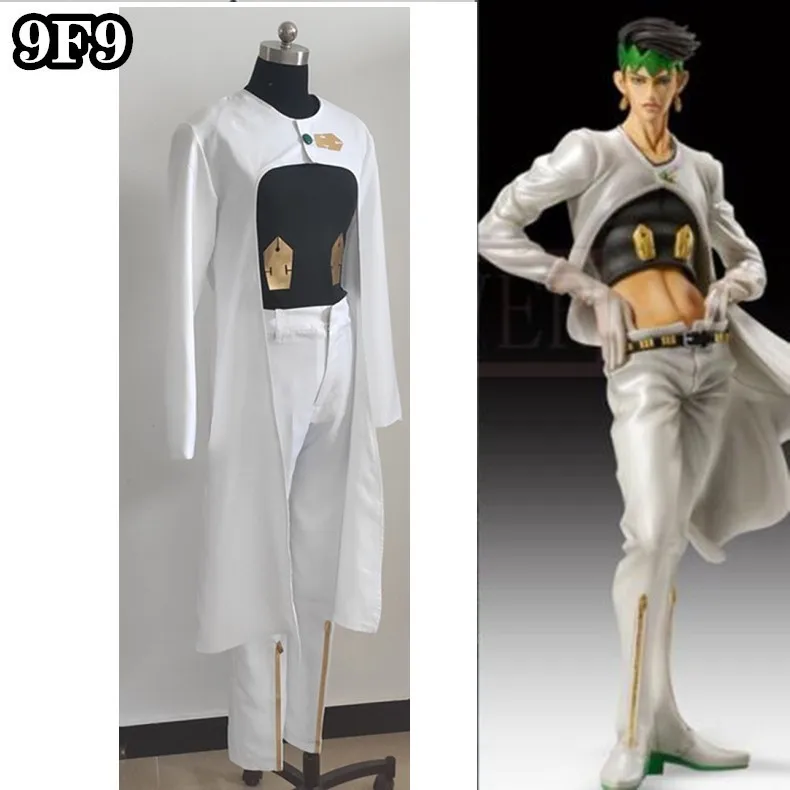 Rohan Kishibe Бруно Bucciarati Косплей Jojo Необычные Приключения косплей костюм алмаз