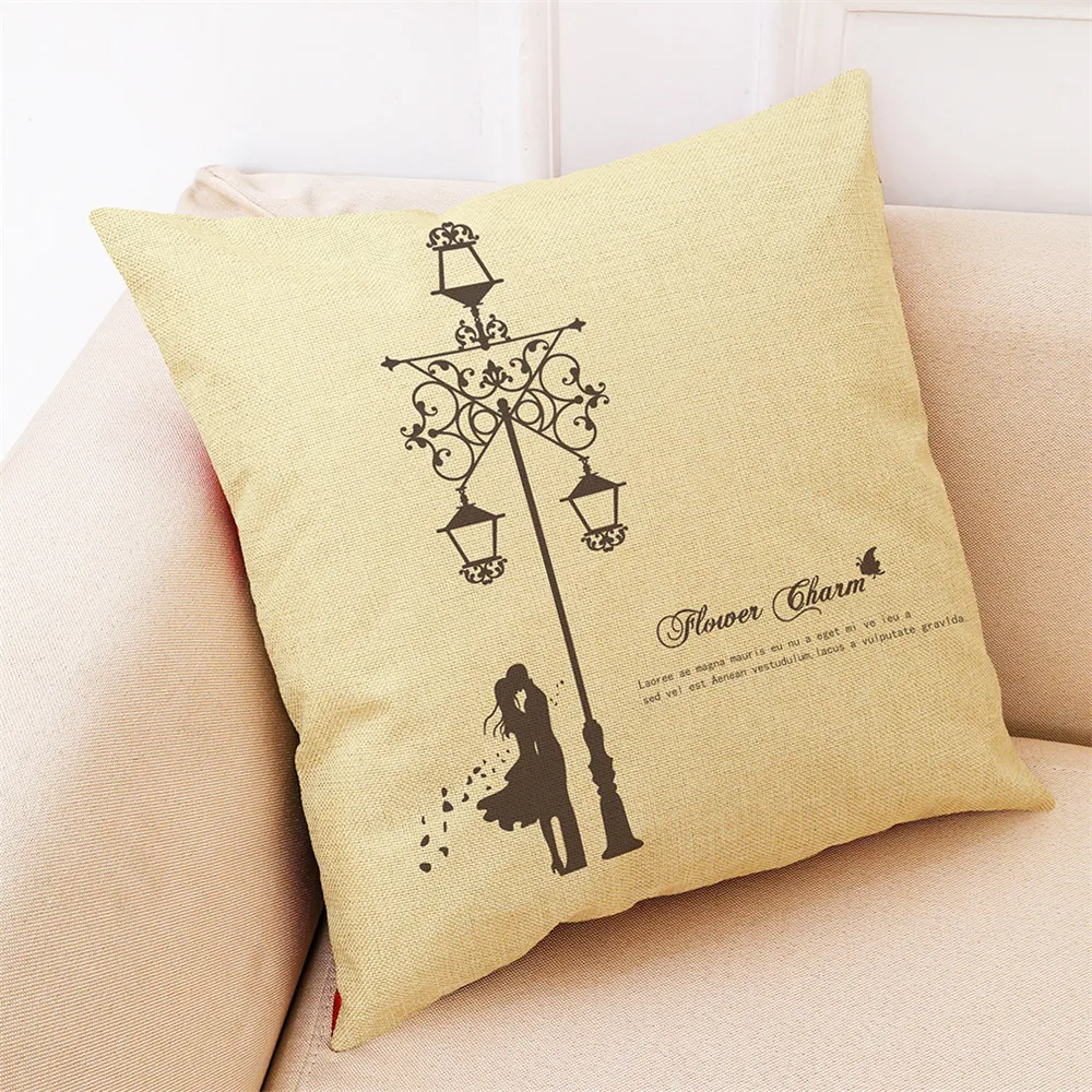 Ouneed Подушка Чехол 45*45 Home Decor Чехлы простой стиль Подушка Чехол цветы наволочки