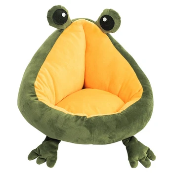 

Pet Cat's House Indoor Frog Cat Bed Warm Small Dogs Beds Portable Kitten Mat Soft Cute Sleeping Loungers Products