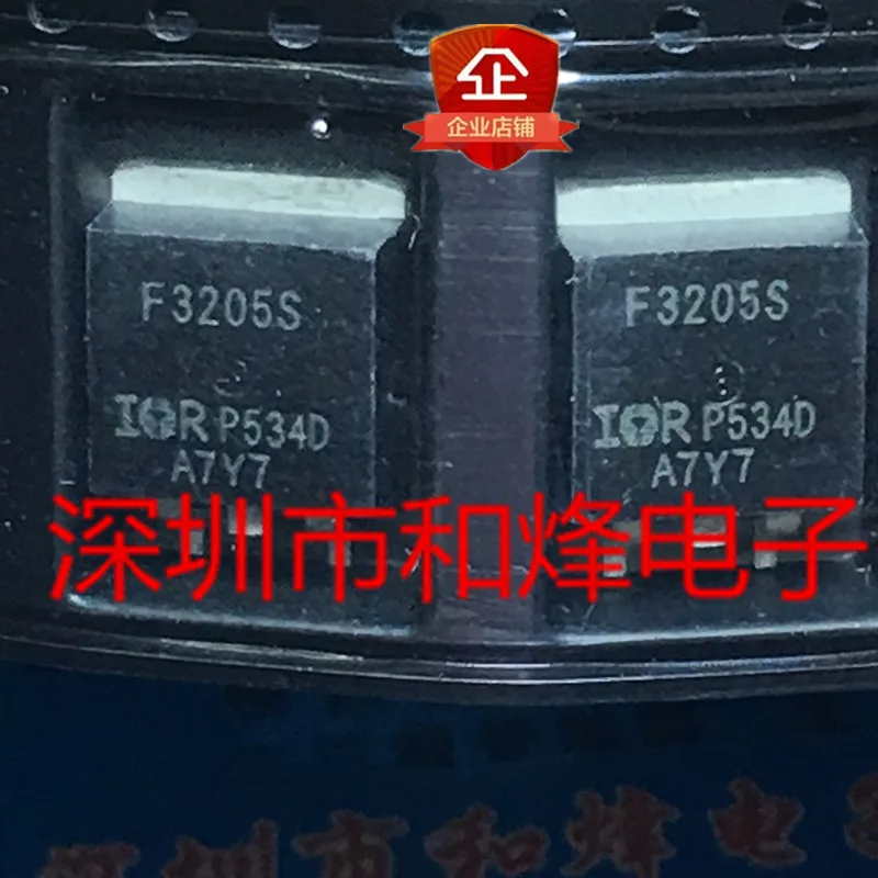 100% Оригинальный IRF3205S F3205S TO-263 55V 110A IRF3205 N-channel MOS tube трубка с полевым эффектом патч
