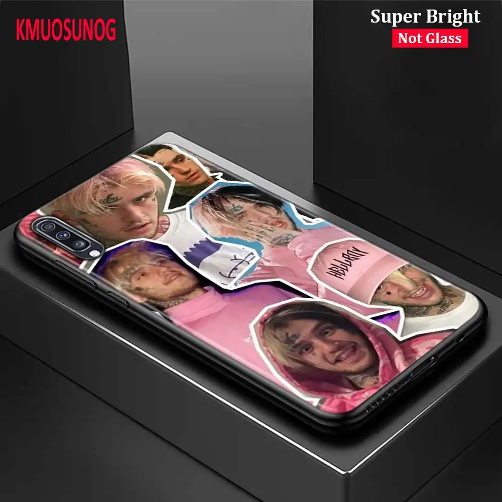 

Black Cover Lil Peep for Samsung Galaxy A70 A90 A80 A60 A50 A40 A30S A20E A20S A10 Phone Case