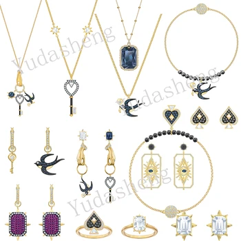 

SWA Tif Swallow Key Palm Eye Poker Ear Stud Necklace Bracelet Ring
