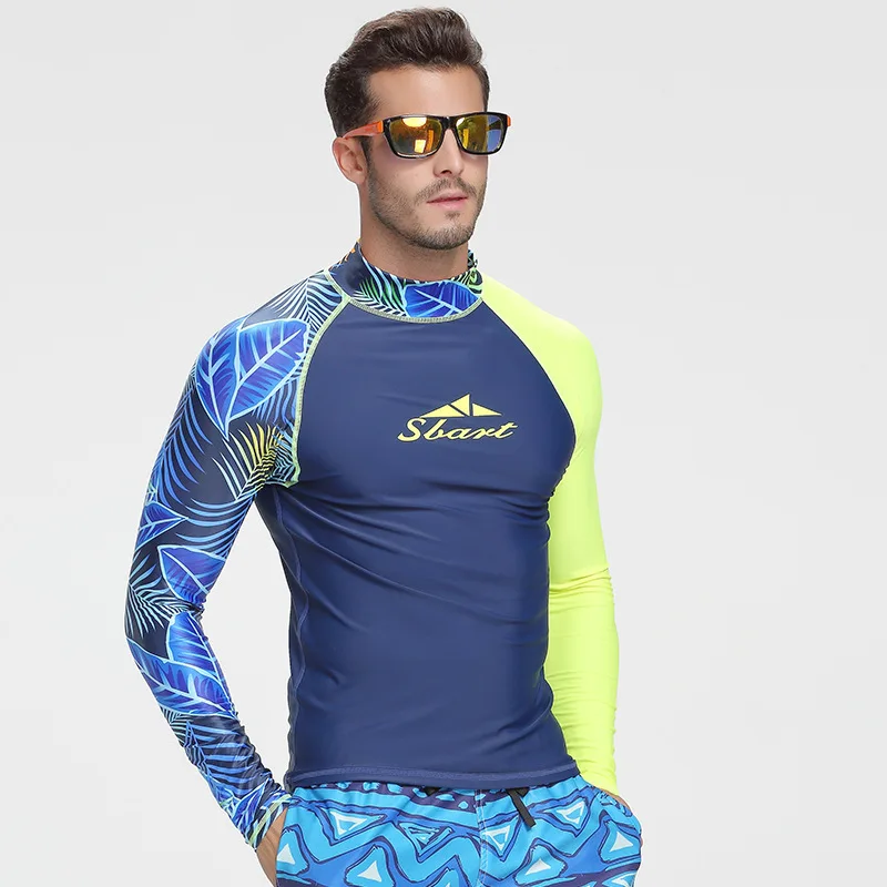 2019 Профессиональный Rashguard Plus 3XL Мужской купальный костюм для дайвинга с длинным