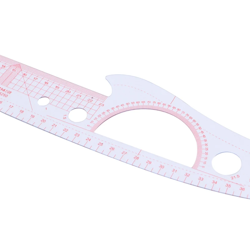 

Multi-function Curved Metric Ruler 52cm for Making Tailor Sewing Tool Plastic