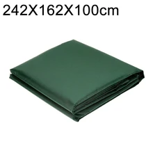 Защитный чехол для мебели на стол с кулиской, зеленый, водонепроницаемый