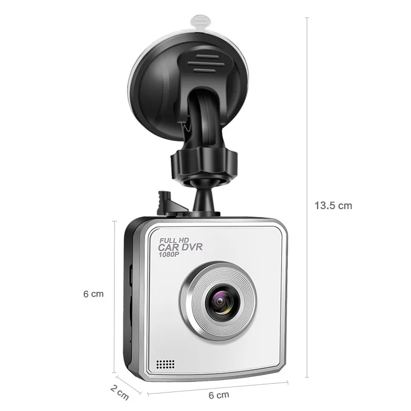 Vikewe Видеорегистраторы для автомобилей тире Камера вождения Регистраторы 2 дюймов HD 1080P объектив устройство для считывания с tf-карт G Сенсор петля Запись Широкий формат Ночное видение