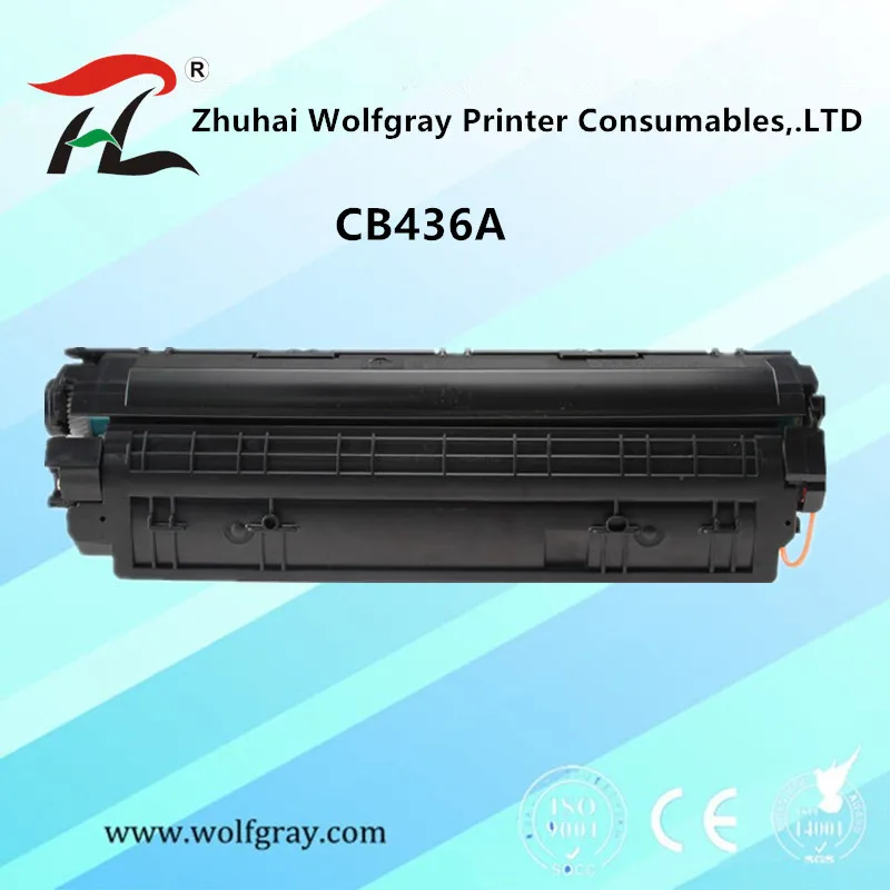 Совместимый картридж с тонером для HP CB436A 436a 436 36a LaserJet