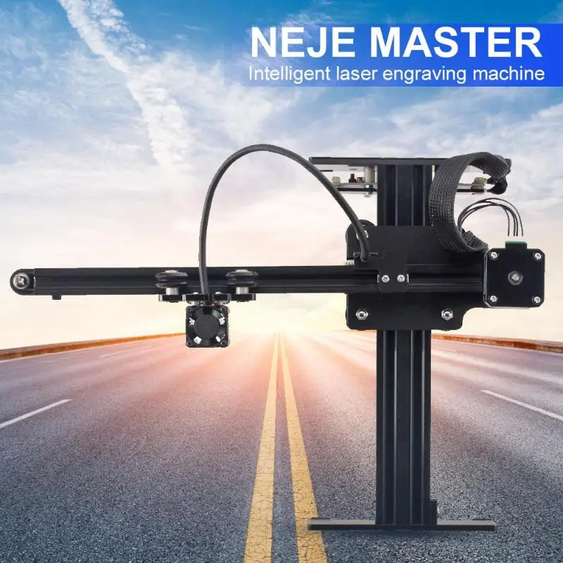 NEJE MASTER 405nm 3500mw лазерный фрезерный станок для гравировки древесины