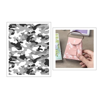 

2020 New Metal Cutting Dies and Scrapbooking For Paper Making Maple Background Embossing Frame Card Clear Stamps Stampin Up Set