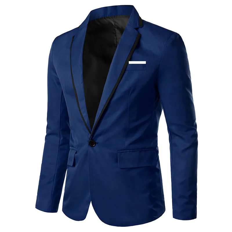 Дропшиппинг, мужской модный брендовый Блейзер, британский стиль, повседневный приталенный пиджак, Мужской Блейзер, Мужское пальто, куртка для мужчин