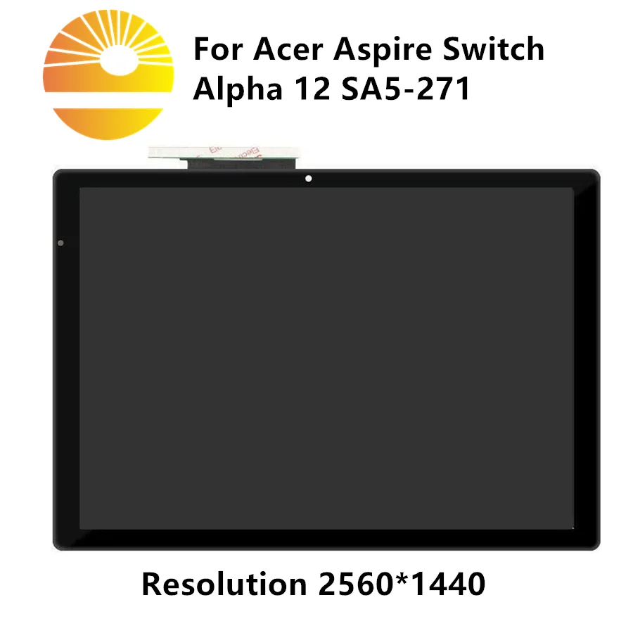Для acer Aspire Switch Alpha 12 SA5-271 серии ЖК-экран LTL120QL01-003 в сборе