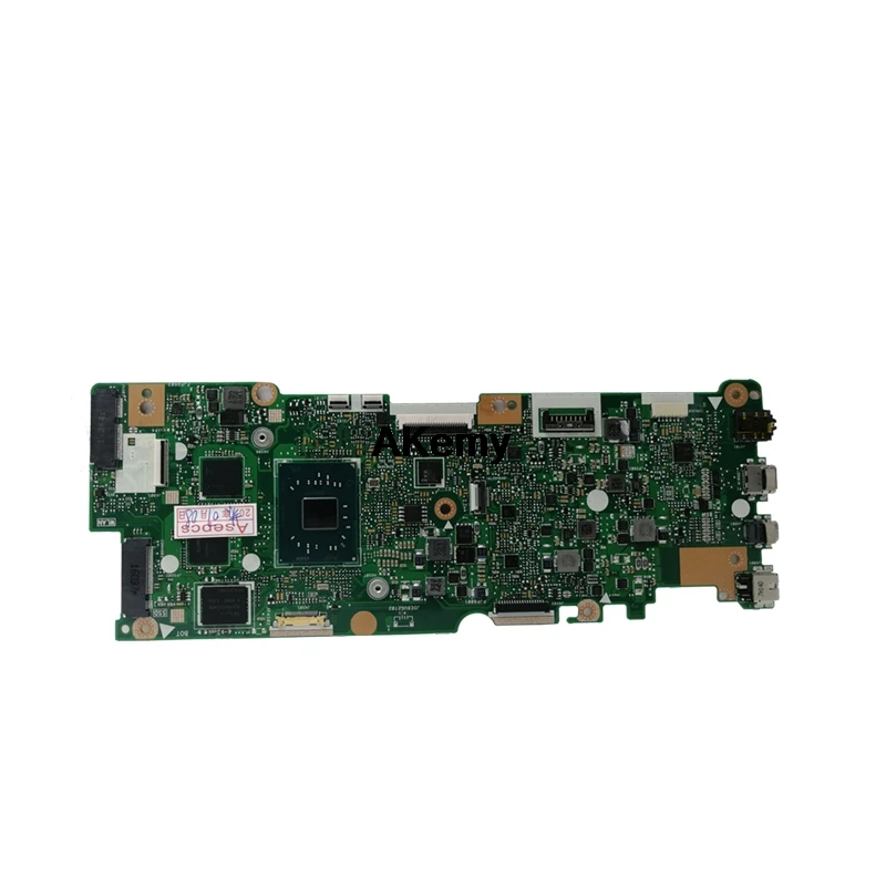 with N5000 4G-RAM 128G-SSD  Laptop  Motherboard For Asus Vivobook Flip TP401NA TP401N TP401MA TP401M Mainboard 100% Test good