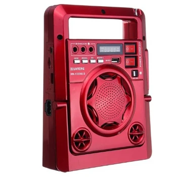 

Outdoor Solar Am/Fm Radio with Led Lamp Tf Card Speaker Power Bank Function for Phone Charging Power Supply