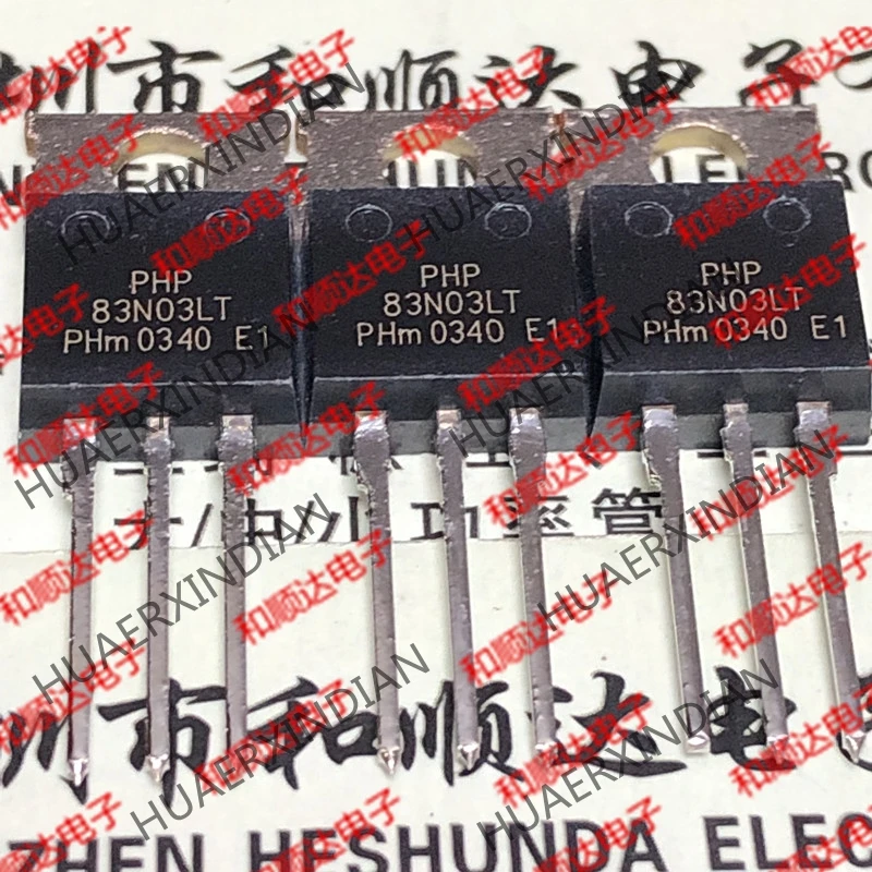 10 шт./лот и PHP83N03LT-220, алюминиевая крышка, 25В 75A
