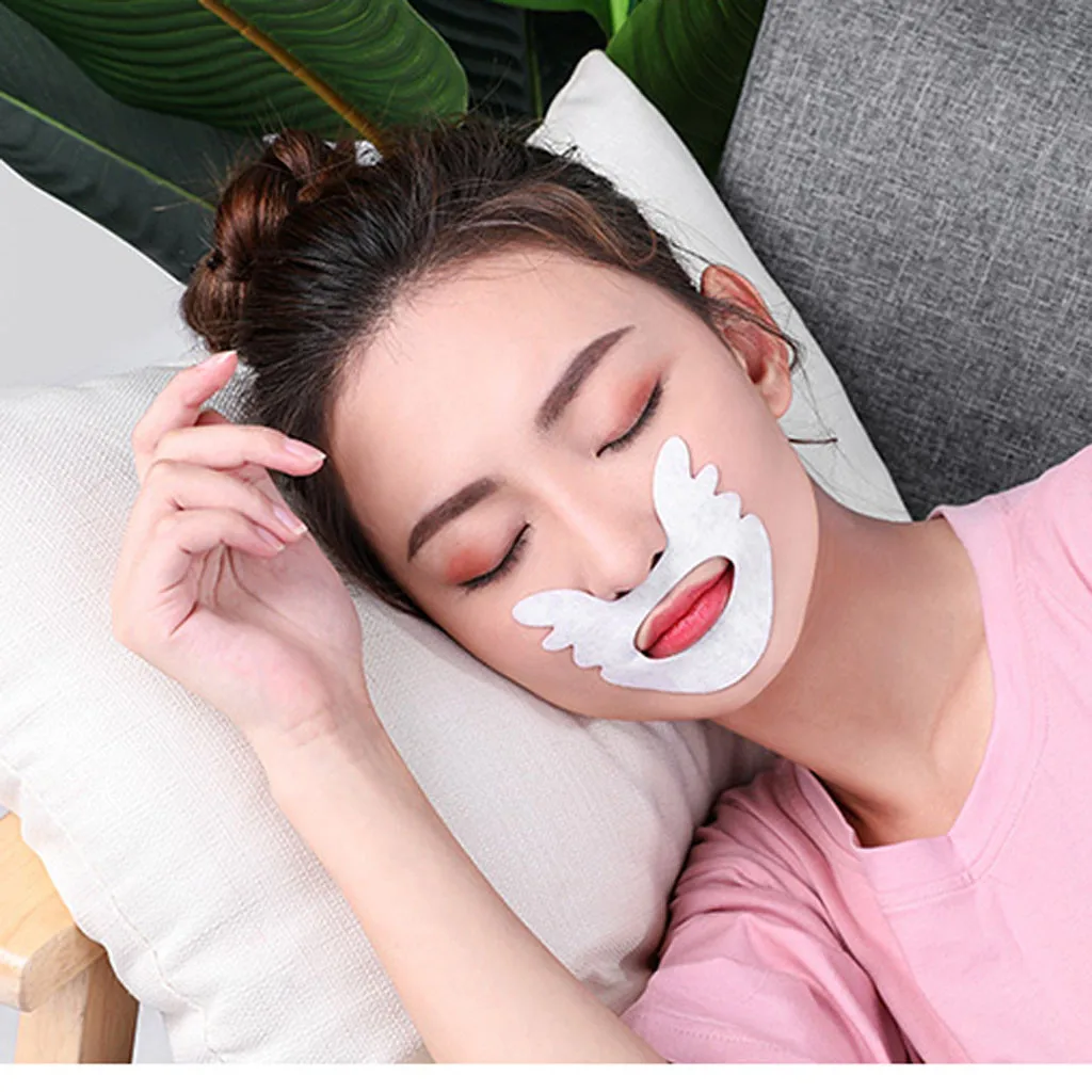 Facial Anti Wrinkle Silicone Pads Set Medical Grade Silicone Nasolabial