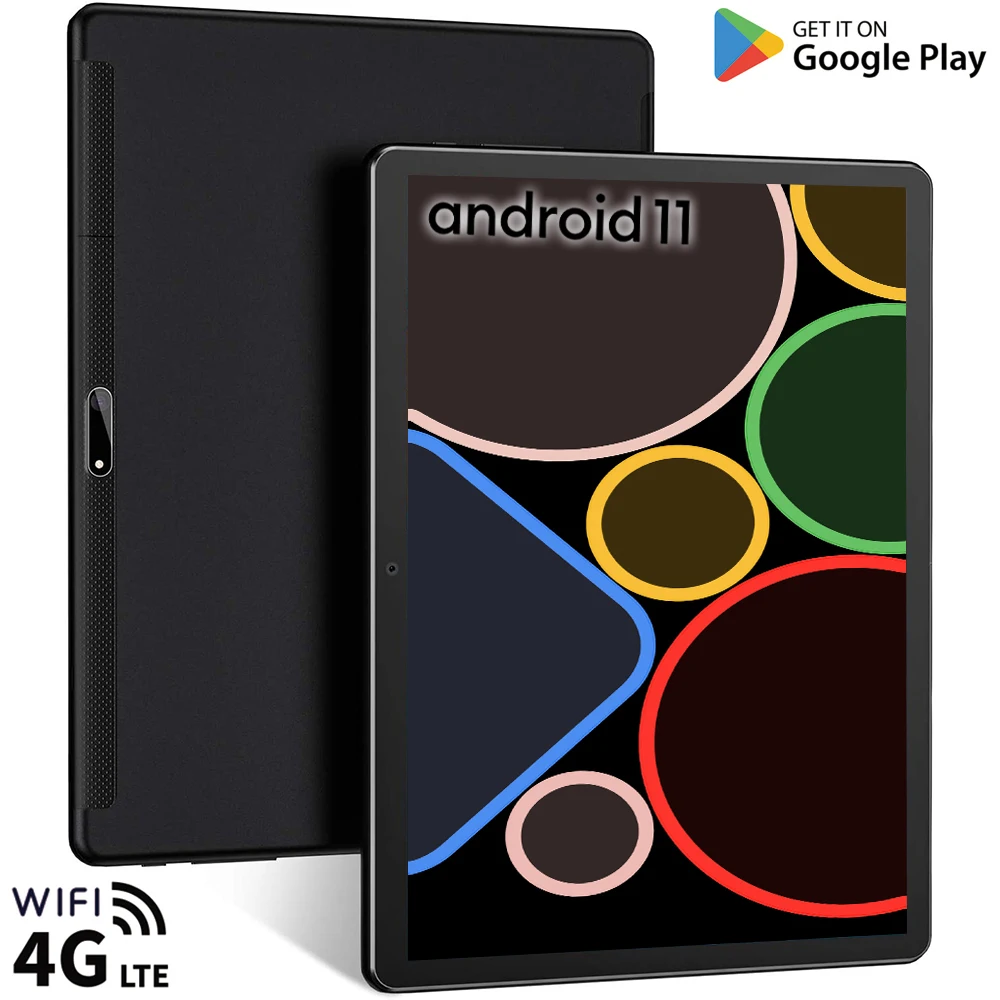 10-дюймовый планшет Google Android 11 0 Восьмиядерный процессор 6 ГБ ОЗУ 64 Гб ПЗУ экран 1280x800