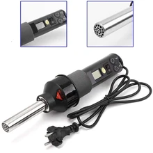 9 сопла Великобритания ЕС горячий воздушный пистолет 220 В 450 Вт горячий воздух воздуходувка Распайка паяльная станция портативная IC паяльная станция для деталей поверхностного монтажа SMD