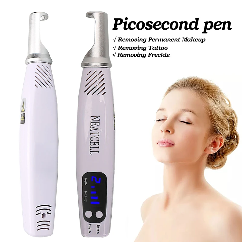 Picosecond Laser Pen Light Therapy Tattoo Scar Mole Freckle Removal Dark Spot Remover Machine Skin Care Beauty Device Neatcell | Красота и
