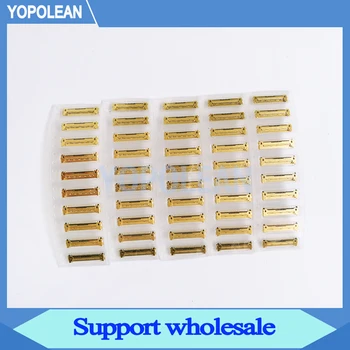 

50 Pieces New Golden 30 pin LCD LED LVDS Cable Connector For Macbook Pro Retina A1398 A1425 A1502