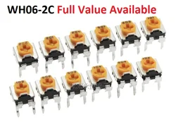 20PC 10K WH06-2C 101 103 201 501 102 202 502 203 503 104 204 504 105 Variable Resistor 2/5/50/k 200R/M Adjustable Potentiometer