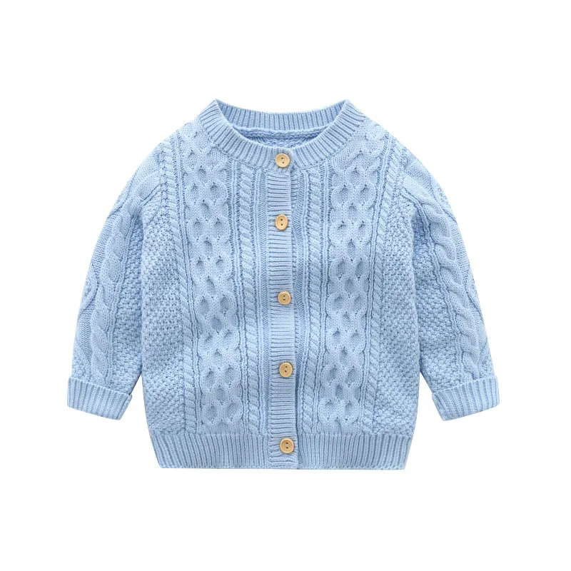 IYEAL Baby Boy Knit Carding Newest Candy Color Clothing Kids Newborn Knitted Jacket Long Sleeve Girls Toddler Sweaters