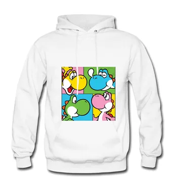 

Men's Football Shirt Off White Gym Couture Hip Hop 100% Cotton Print Hoodie Men Yoshi‘s Island Hoodie Men Mandalorian