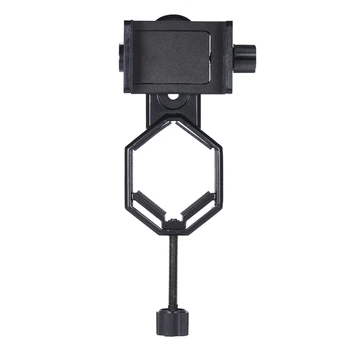 

Andoer Telescope Mount Adapter Bracket w/Phone Holder Clip for iPhone X 8 for Binocular Monocular Spotting Scope Microscope